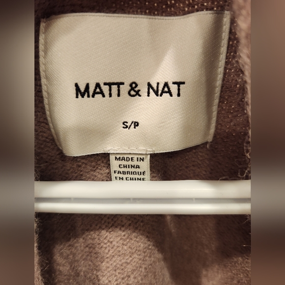Matt and Nat NESS Cardigan, Taupe, Size US S. - Picture 4 of 8